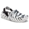 Echo Tiger Clog “White Black”