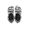 Echo Tiger Clog “White Black”