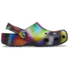Farverige Crocs Beach unisex flerfarvede sorte Sandaler