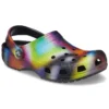 Farverige Crocs Beach unisex flerfarvede sorte Sandaler