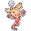FIFA World Cup Canada-maskot Jibbitz-vedhæng FIFA World Cup Canada-maskot Jibbitz-vedhæng