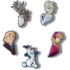 Frozen 5-pak Jibbitz-vedhæng