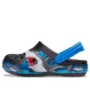 Fun Lab Shark Lights Clogs “Sort Grå Blå”