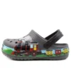 Fun Lab Train Band Clogs “Grey Multi”