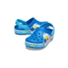 Funny Shark Small Crocs udendørs flade sko til strand og sport – blå sandaler
