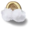 Fuzzy Earmuffs Jibbitz-vedhæng