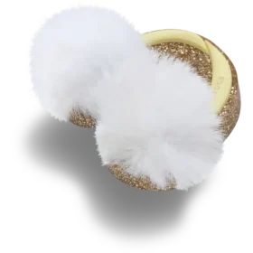 Fuzzy Earmuffs Jibbitz-vedhæng