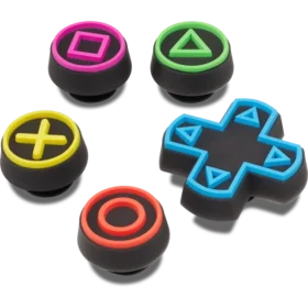 Game Controller 5-pak Jibbitz-vedhæng