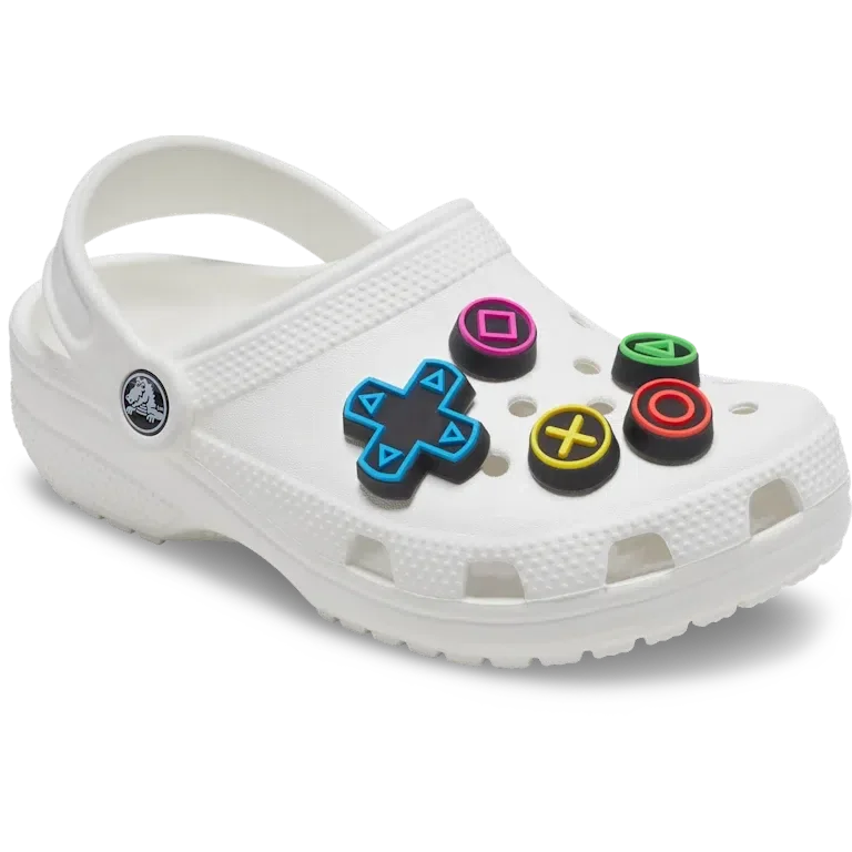 Game Controller 5-pak Jibbitz-vedhæng Game Controller 5-pak Jibbitz-vedhæng