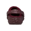 Geometriske Clogs med foring “Dark Cherry”