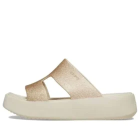 Getaway Platform H-Strap Sandaler “Hvid Brun”