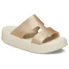 Getaway Platform H-Strap Sandaler “Hvid Brun”