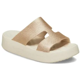 Getaway Platform H-Strap Sandaler “Hvid Brun”