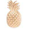 Guld-ananas Jibbitz-skovedhæng