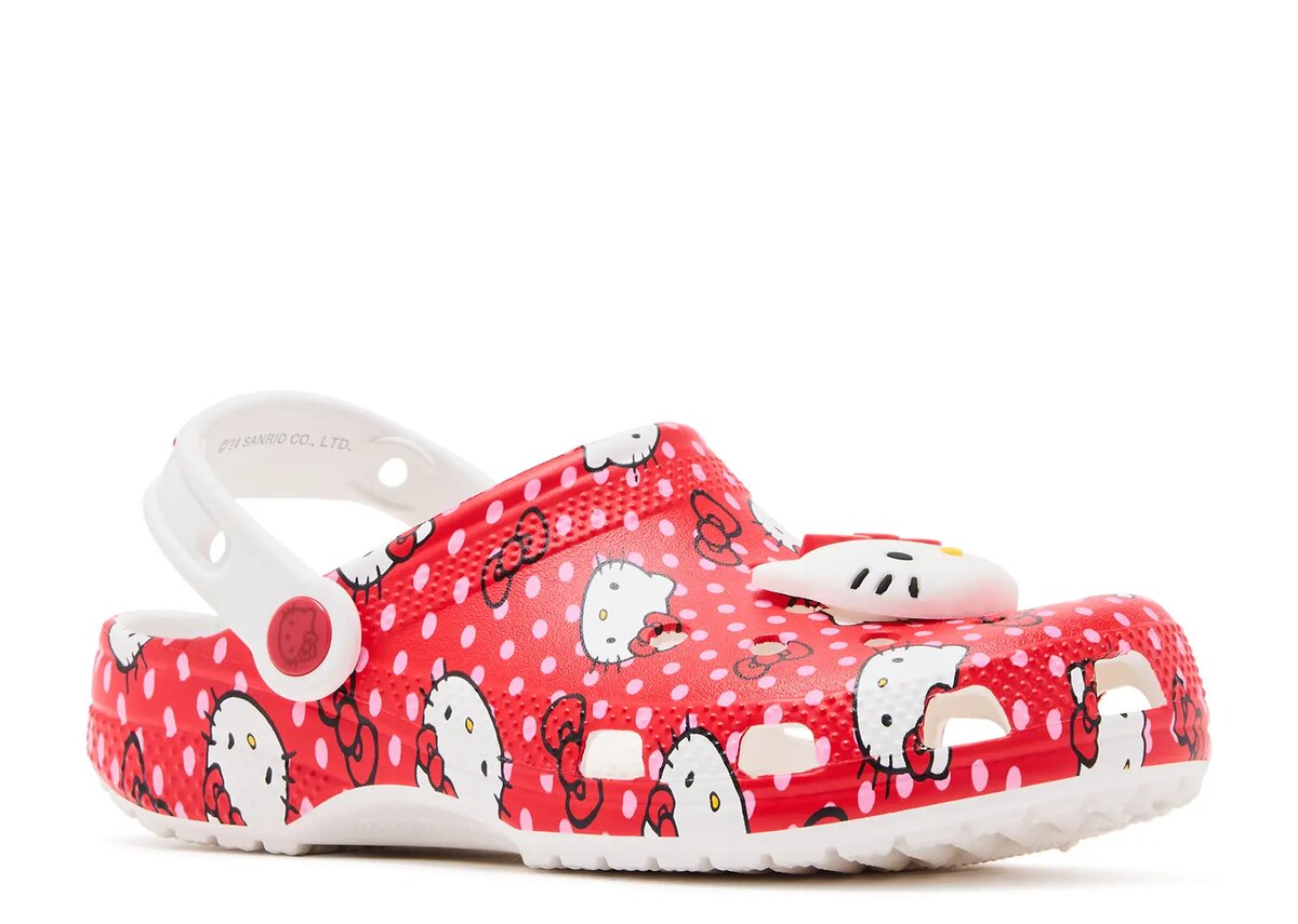 Hello Kitty x Classic Clog til børn ‘Red Polka Dots’ Hello Kitty x Classic Clog til børn ‘Red Polka Dots’