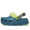 Hiker Xscape Clogs med dyremønster “Teal Green”