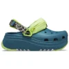 Hiker Xscape Clogs med dyremønster “Teal Green”
