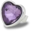 Hjerteformet sandal C-charm Jibbitz-vedhæng