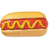 Hotdog dyppet i sennep Jibbitz-vedhæng