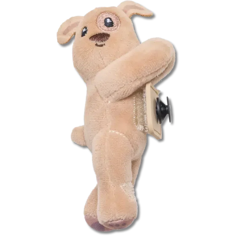 Huggitz Brown Puppy Jibbitz-skovedhæng Huggitz Brown Puppy Jibbitz-skovedhæng