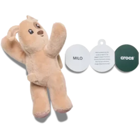Huggitz Brown Puppy Jibbitz-skovedhæng