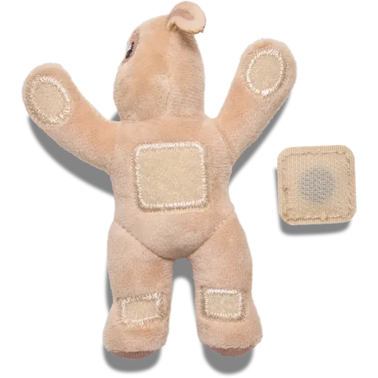 Huggitz Brown Puppy Jibbitz-skovedhæng Huggitz Brown Puppy Jibbitz-skovedhæng