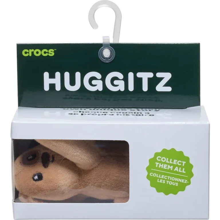 Huggitz Brown Puppy Jibbitz-skovedhæng Huggitz Brown Puppy Jibbitz-skovedhæng