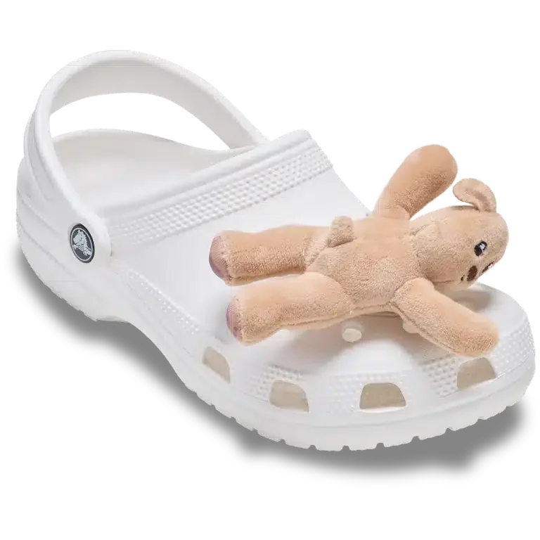 Huggitz Brown Puppy Jibbitz-skovedhæng Huggitz Brown Puppy Jibbitz-skovedhæng