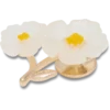 Hvide blomster-Jibbitz-vedhæng