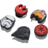 Jibbitz-vedhæng med Star Wars-symboler, 5-pak Jibbitz-vedhæng med Star Wars-symboler, 5-pak