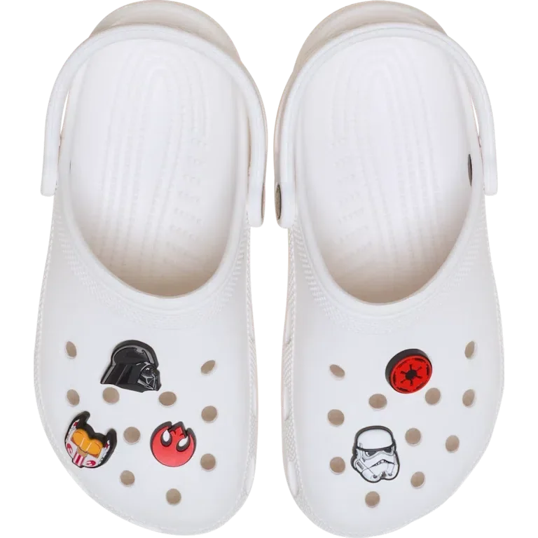 Jibbitz-vedhæng med Star Wars-symboler, 5-pak Jibbitz-vedhæng med Star Wars-symboler, 5-pak