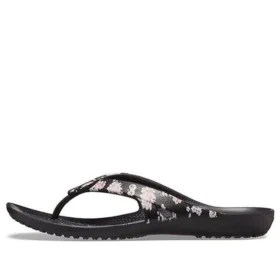 Kadee 2 Klipklappere med print “Floral Black”