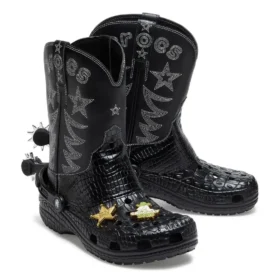 Klassisk cowboystøvle “Black”