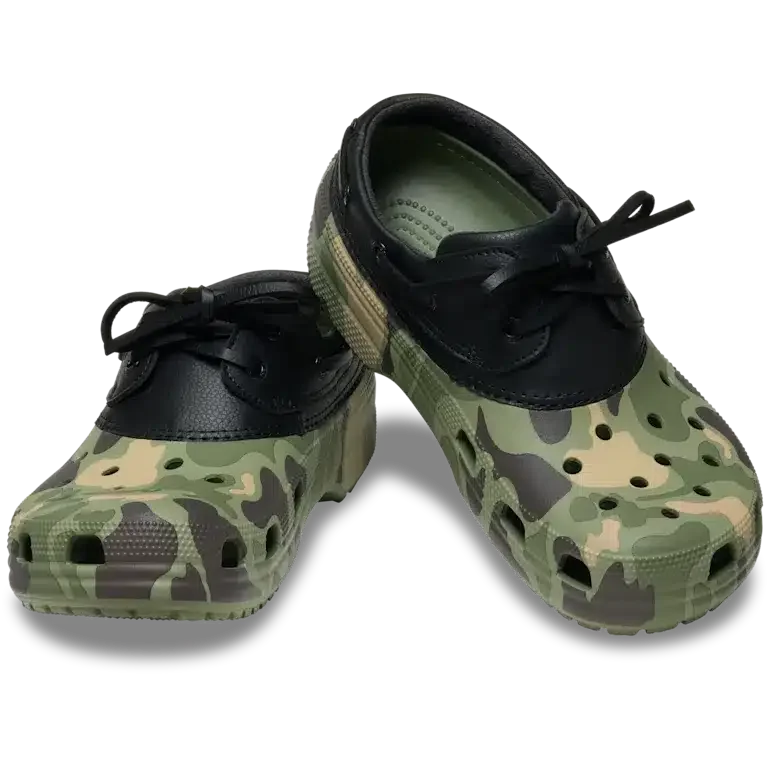 Klassisk sejlersko i Duck Camo Klassisk sejlersko i Duck Camo