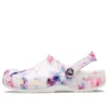Klassisk Tie-Dye-grafisk Clog “Garnet & Multi”