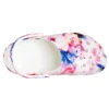 Klassisk Tie-Dye-grafisk Clog “Garnet & Multi”