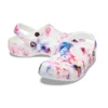 Klassisk Tie-Dye-grafisk Clog “Garnet & Multi”