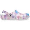 Klassiske, afslappede unisex-sandaler i hvid, lyserød og blå “White Pink Blue”