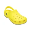 Klassiske Crocs Beach unisex-sandaler i lysegul