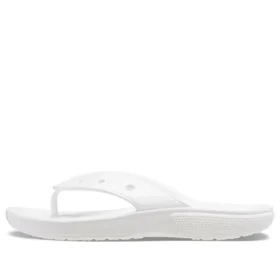 Klassiske Crocs Flip Casual-klipklappere, unisex, hvide