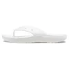 Klassiske Crocs Flip Casual-klipklappere, unisex, hvide