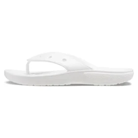 Klassiske Crocs Flip Casual-klipklappere, unisex, hvide