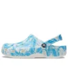 Klassiske Duke-Clogs med print “Blå-hvid”
