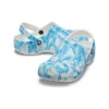 Klassiske Duke-Clogs med print “Blå-hvid”