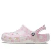 Klassiske Duke-Clogs med print “Pink Tweed”