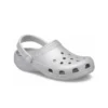 Klassiske glitter-Clogs “Silver”