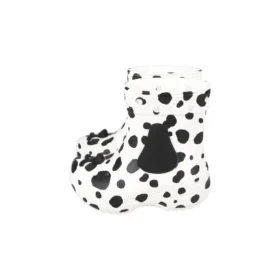 Klassiske I AM Dalmatian-støvler “White Black”