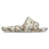 Klassiske marbled sandaler “White Brown”