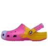 Klassiske Ombre-Clogs “Pink Yellow Blue”
