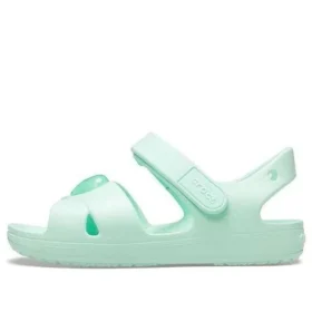 Klassiske sandaler med krydsremme “Mintgrøn”